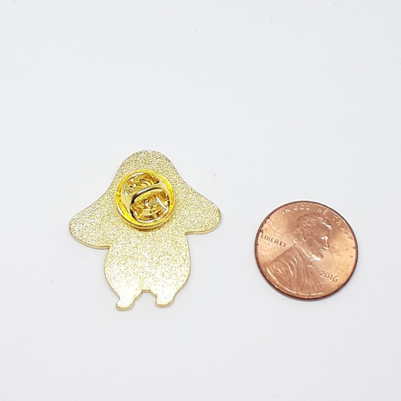 Mushroom enamel pin - Picture 2 of 2